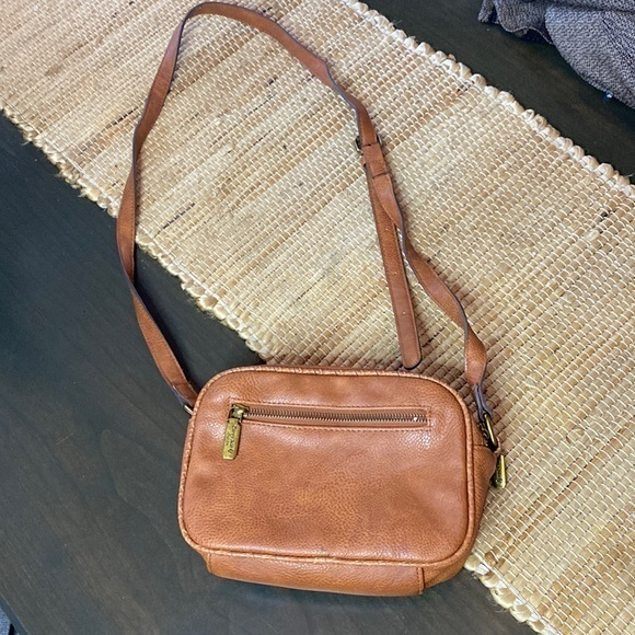 Darcy‎ Marks London Cognac Crossover Bag - Picture 1 of 10